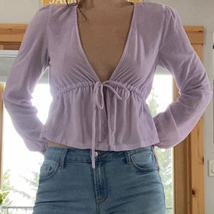 Velvet Blouse
